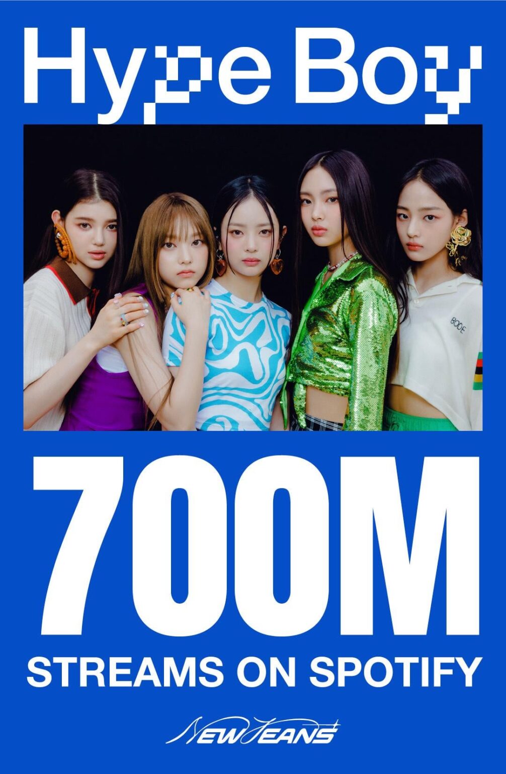 250925 تجاوزت صبي الضجيج 700 مليون تيار على سبوتيفي ، أغنيتهم ​​الرابعة للوصول إلى هذا الإنجاز