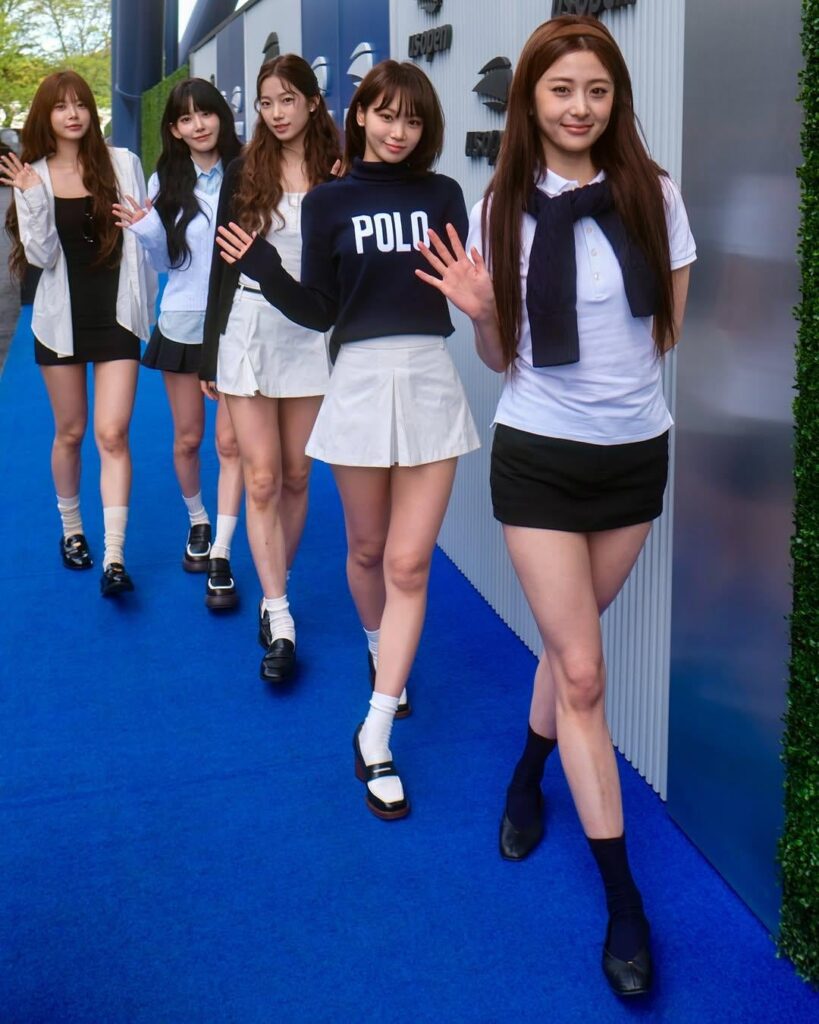 250902 US Open Tennis Instagram Update مع Le Sserafim