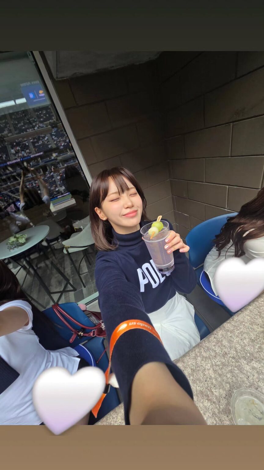 250902 Kim Chaewon Instagram Stories Feat. هاه يونجين