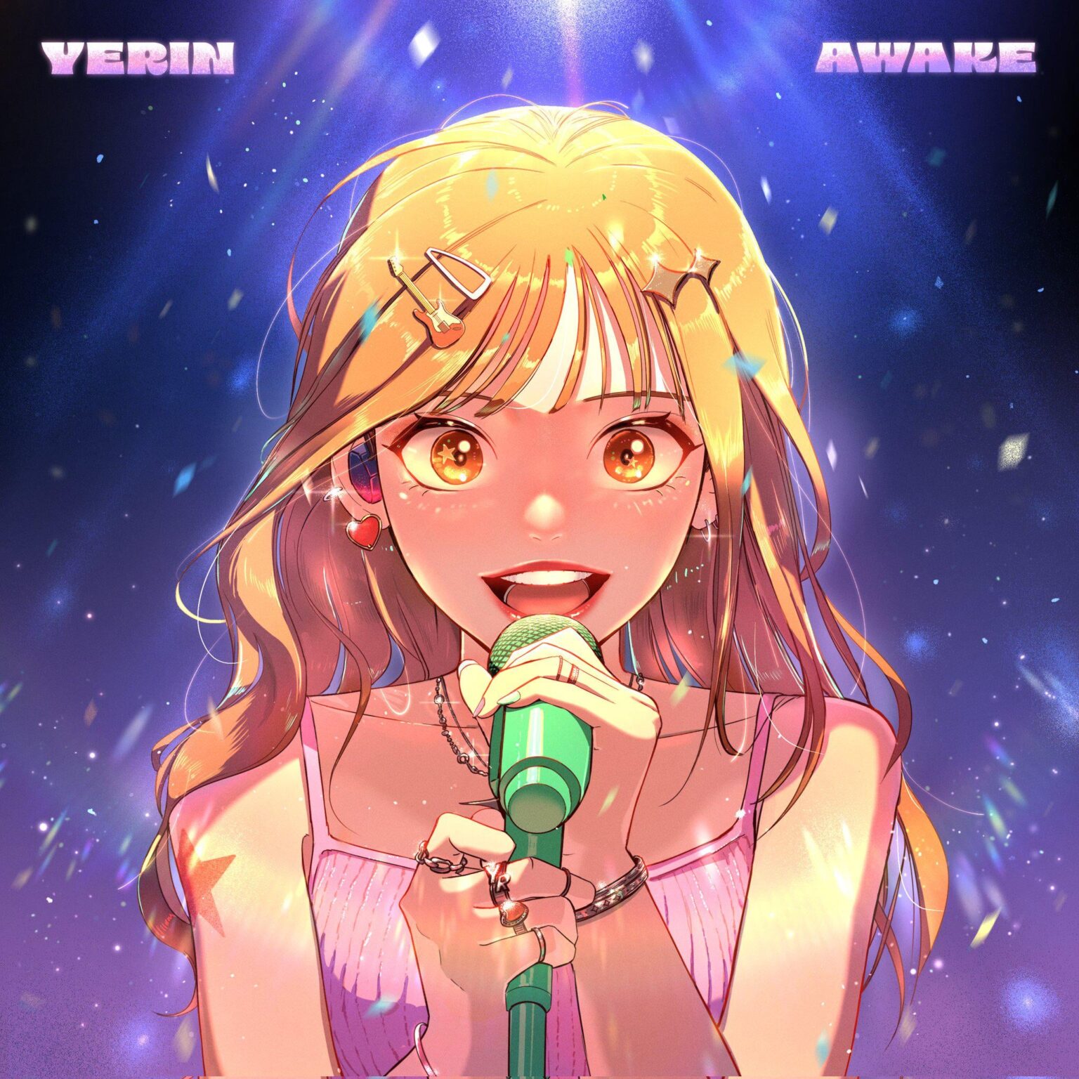 Yerin (Gfriend) - أول أغنية رقمية: Awake (صورة الغلاف)