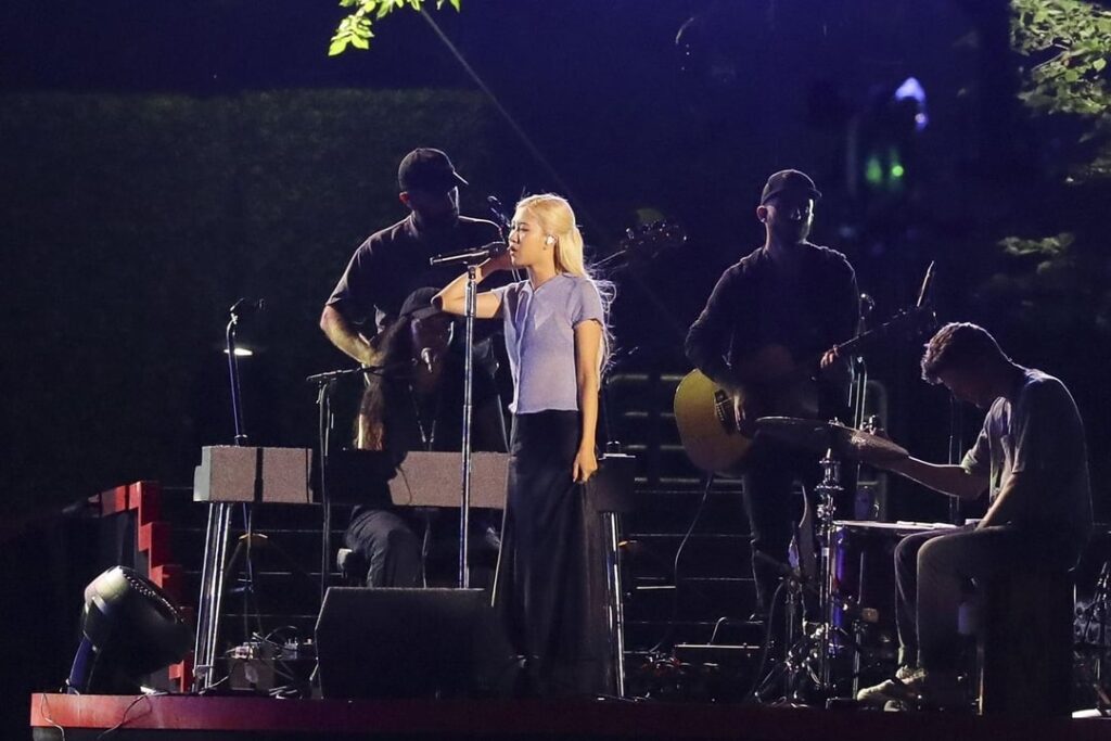 250927 Rosé التدريب على مهرجان المواطن العالمي في نيويورك