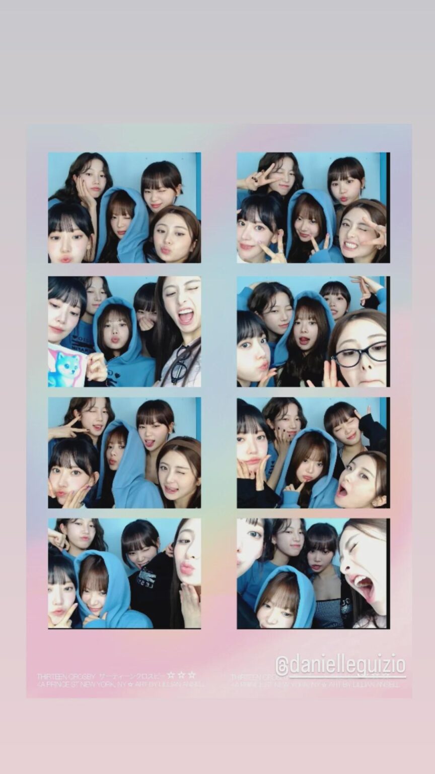 250902 Miyawaki Sakura Instagram تحديث مع Le Sserafim