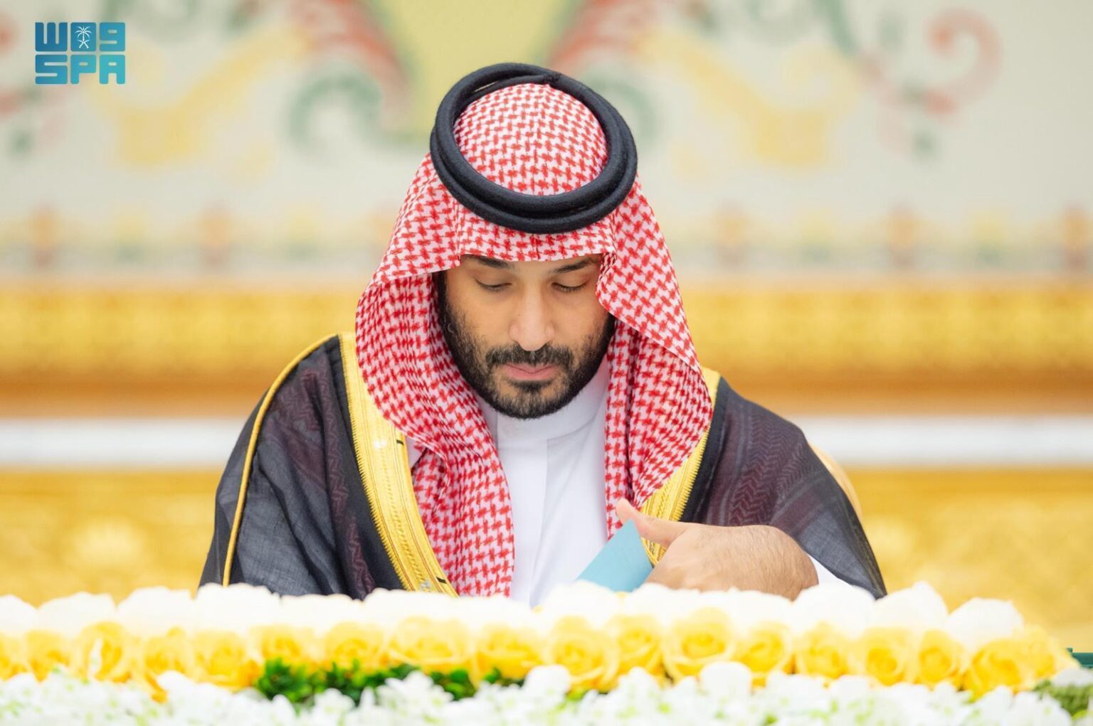 سياسي / سمو ولي العهد يرأس جلسة مجلس الوزراء في الرياض - وكالة الأنباء السعودية