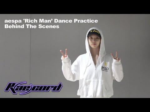 250924 AESPA - [R(ae)cord] أفضل تصميم الرقصات ، أفضل مدرس ("ريتش مان" الممارسة الرقص وراء الكواليس)