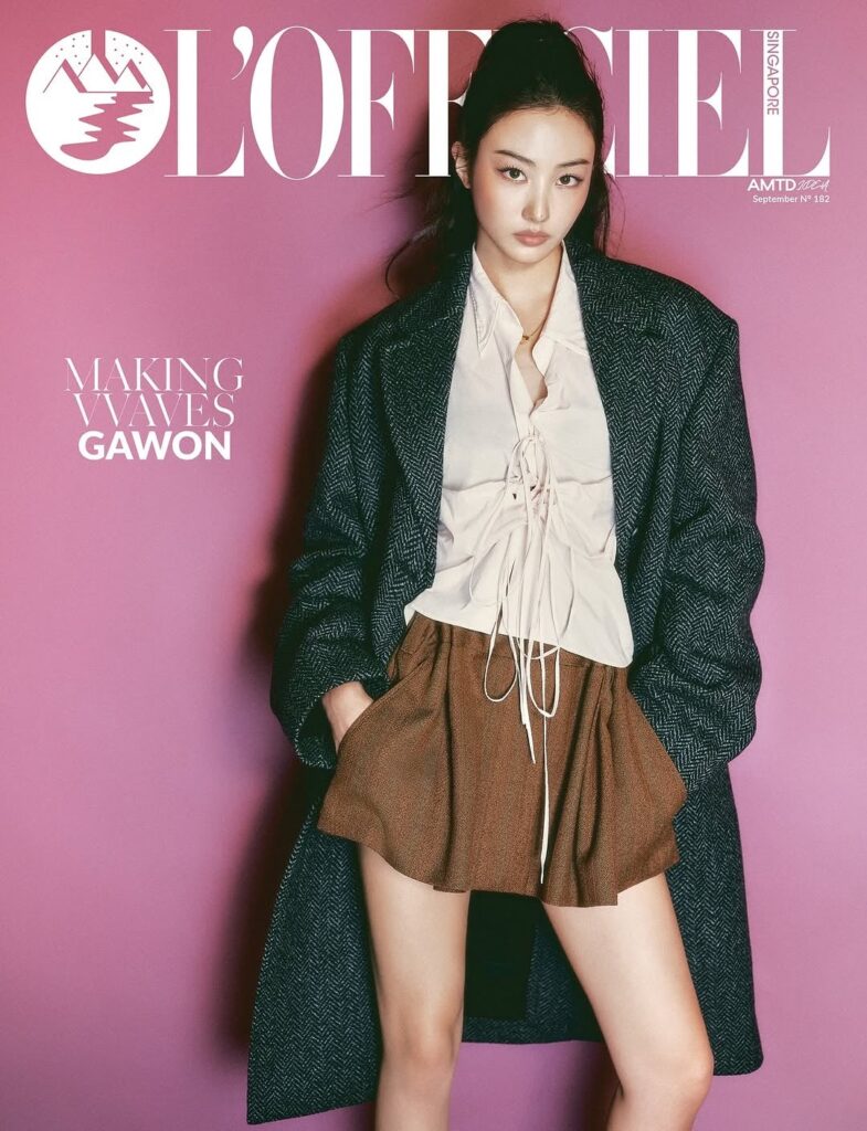 Meovv Gawon - L'Affiel Singapore X Prada (September 2025 Cover Cover + Pictorial Preview)