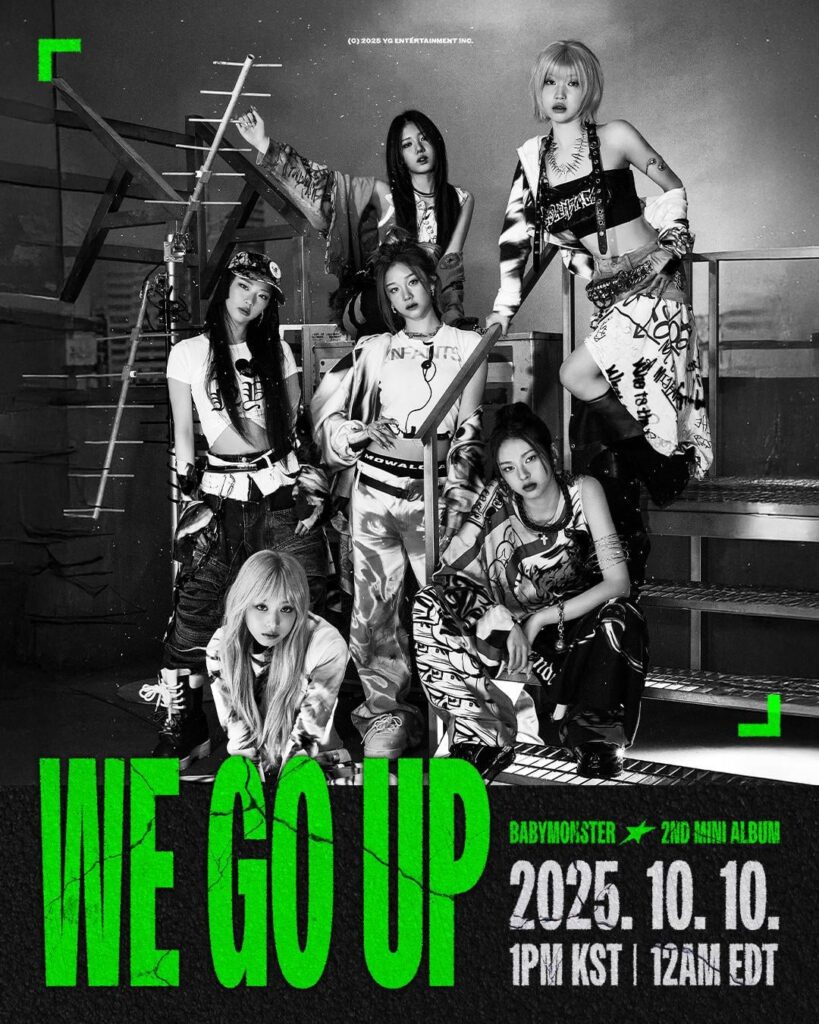 BabyMonster – الألبوم الثاني المصغر: We Go Up (صورة مرئية – مجموعة) BabyMonster - الألبوم الثاني المصغر: We Go Up (صورة مرئية - مجموعة)