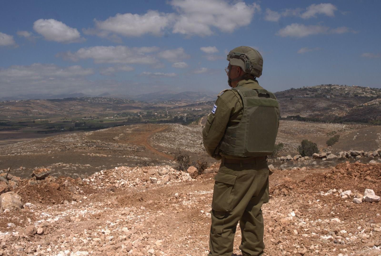 أدرعي في جنوب لبنان (إكس).