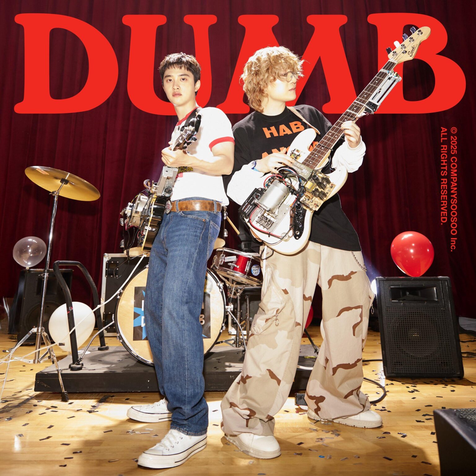 Doh Kyungsoo / do (EXO) - أغنية رقمية "Dumb (الفذ. Penomeco)" (صورة الغلاف)