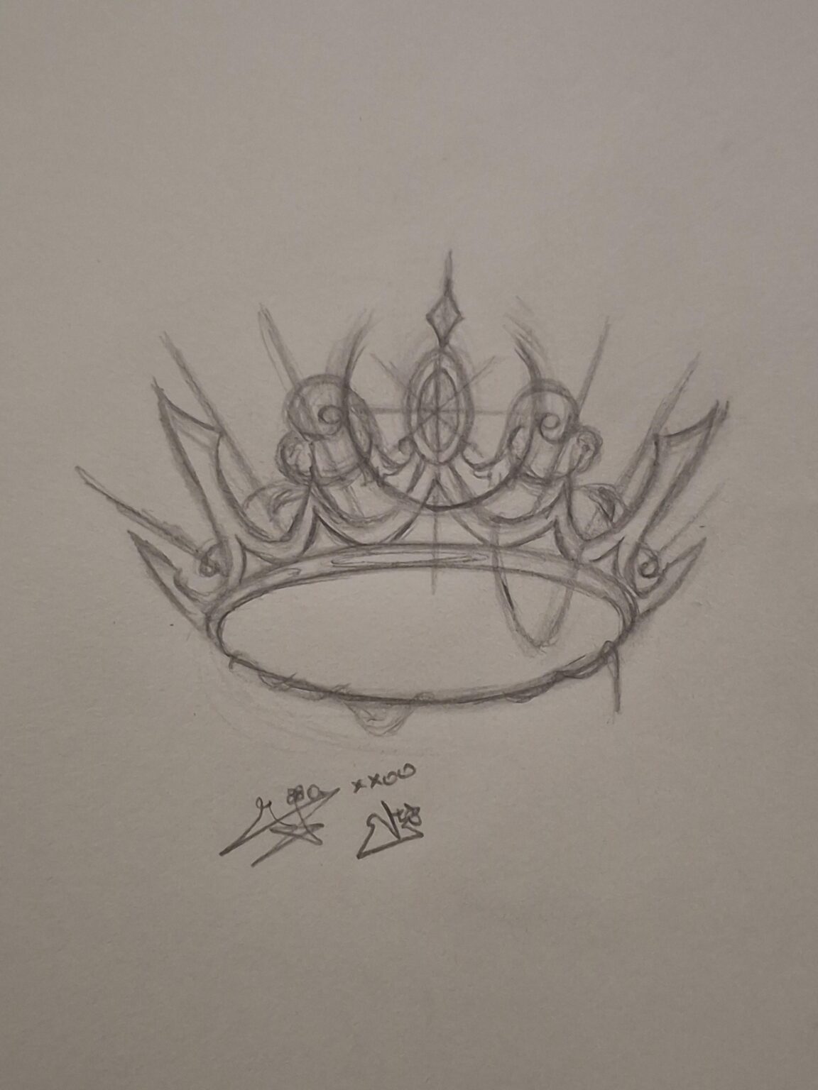 20092025 لقد رسمت غلاف الألبوم (The Crown ... Yyeeeaahh)