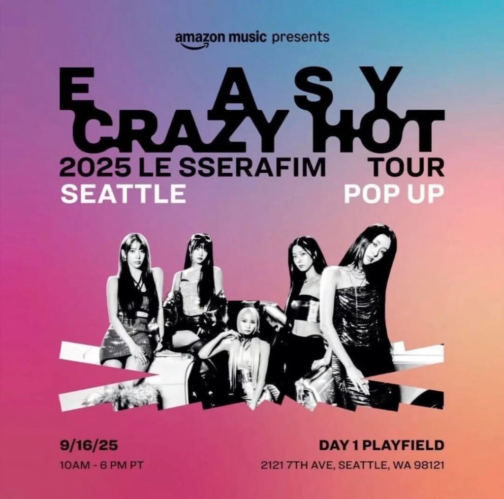 منبثقة الجولة الساخنة المجنونة السهلة اليوم (16) في سياتل مع اثنين من عناصر ميرش الحصرية