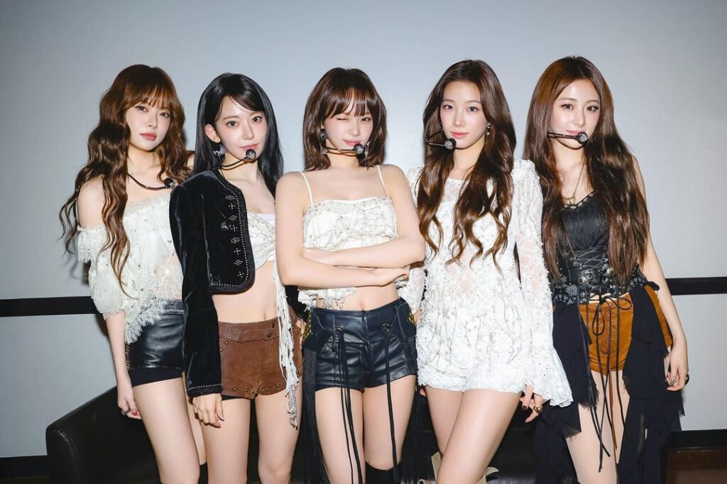 250909 le sserafim Twitter Update - 2025 Le Sserafim Tour 'Easy Crazy Hot' in Grand Prairie