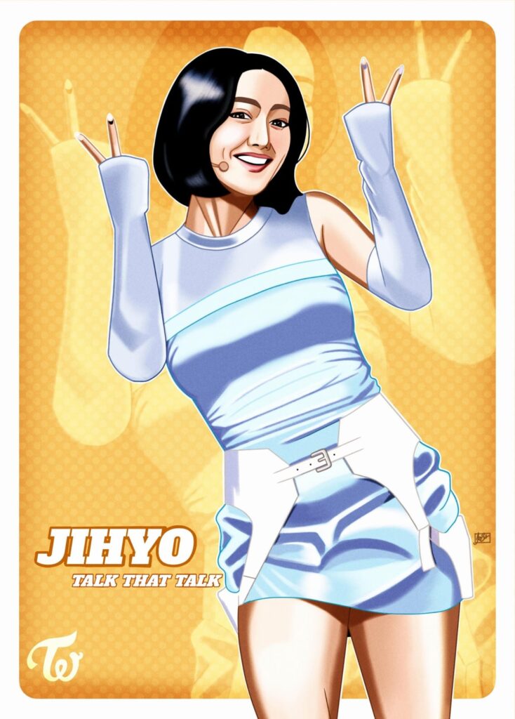 بلدي Jihyo / Sana / Jeongyeon Fanart
