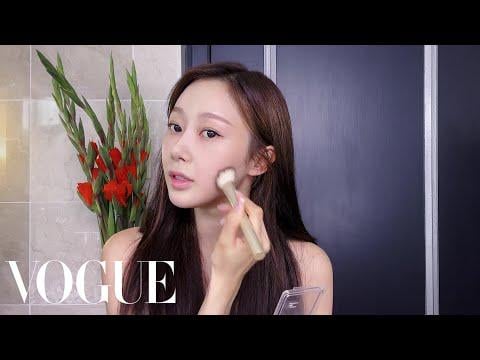 AESPA GISELLE - روتين الجمال ASPA CHILED GISELLE | أسرار الجمال @ vogue (250920) [ENG SUB]