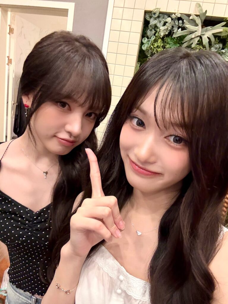 250905 ive ive twitter تحديث مع Liz & Leeseo (الفذ. Younha) - M2 هل ستسجل 💕 💕