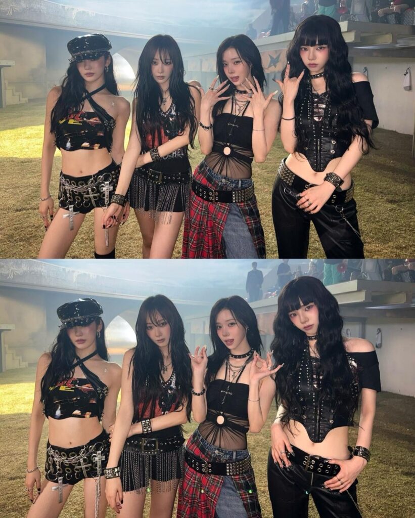 250917 AESPA - The 6th Mini Album: Rich Man (Pinterest PICS #2 - Group)