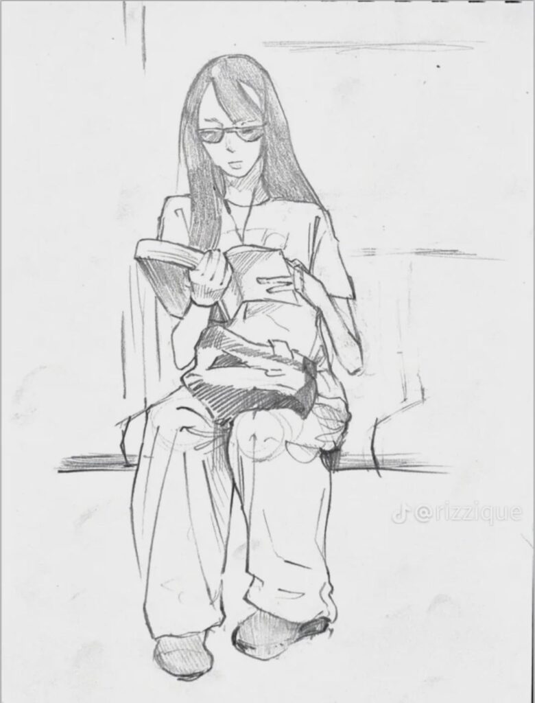 ما هو الكتاب الذي تعتقد أنه يقرأ Hyein على المترو؟