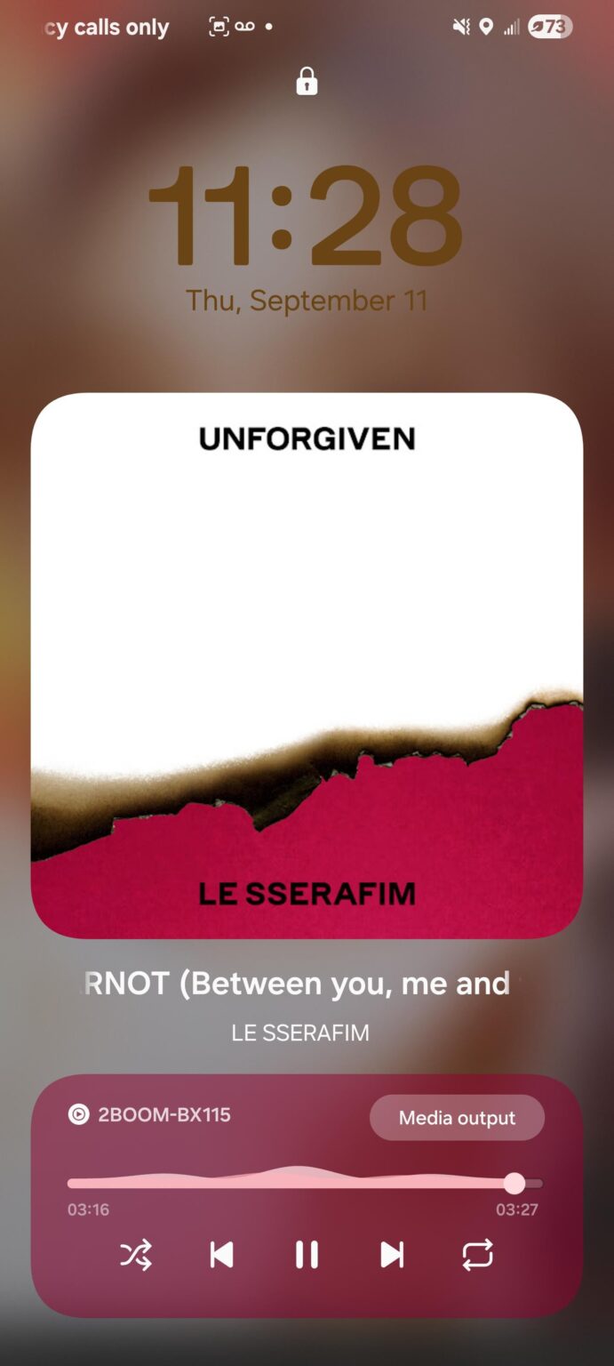 هذه الأغنية ..