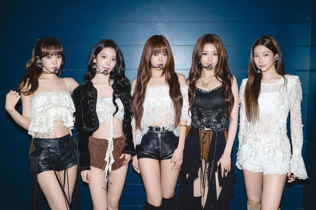 250913 le sserafim Twitter Update - 2025 Le Sserafim Tour "Easy Crazy Hot" في Inglewood