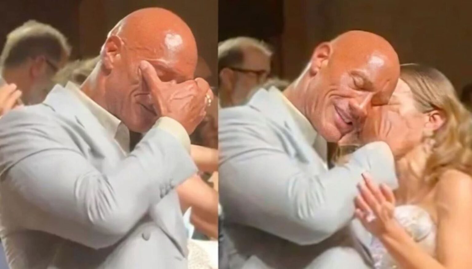 15 دقيقة تصفيق متواصل.. ذا روك يذرف الدموع وسط استقبال تاريخي في مهرجان فينيسيا 15 دقيقة تصفيق متواصل.. ذا روك يذرف الدموع وسط استقبال تاريخي في مهرجان فينيسيا