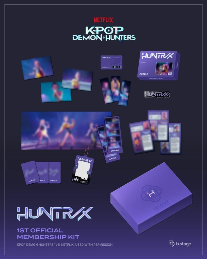 KPOP Demon Hunters Huntr/X & Saja Boys – أول مجموعة عضوية رسمية (معاينة عبوات البضائع) KPOP Demon Hunters Huntr/X & Saja Boys - أول مجموعة عضوية رسمية (معاينة عبوات البضائع)