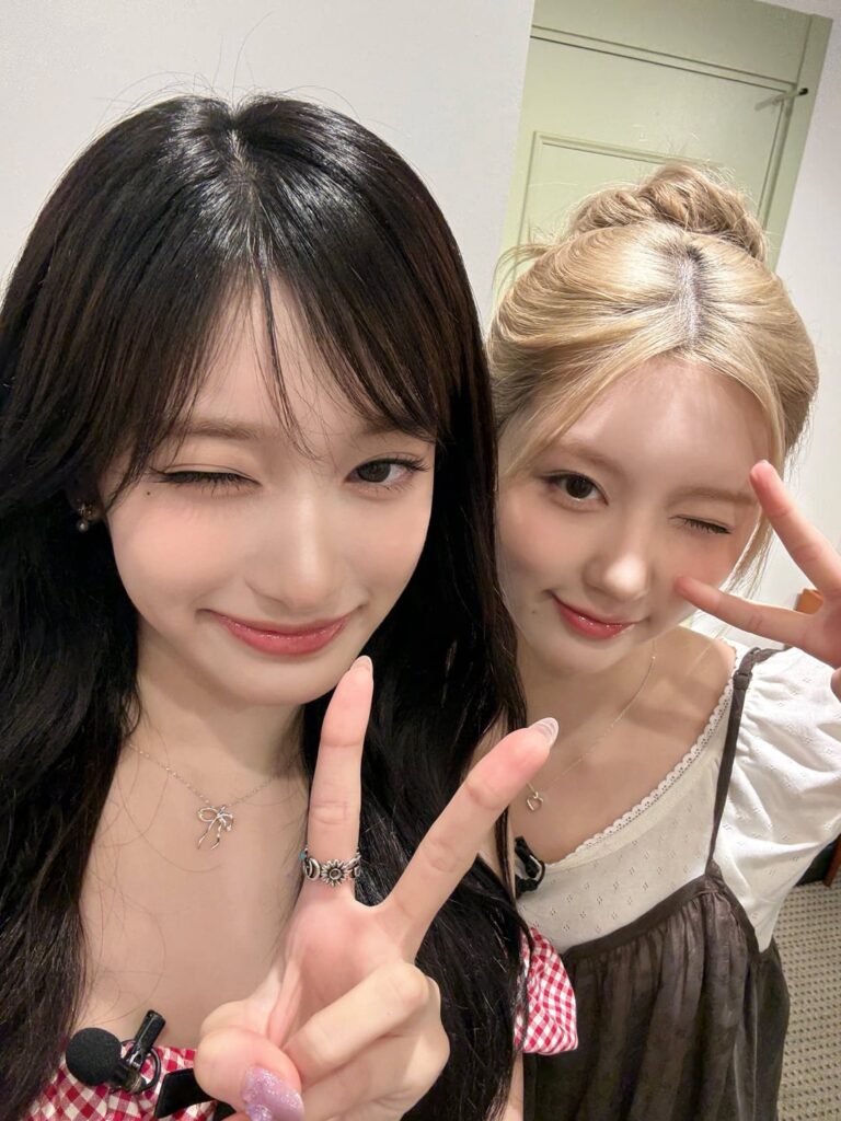 250901 Ive Twitter Update مع Gaeul & Leeseo (الفذ. Mimiminu) - تم الانتهاء من تحليل Mimiminu محلي الصنع 💕