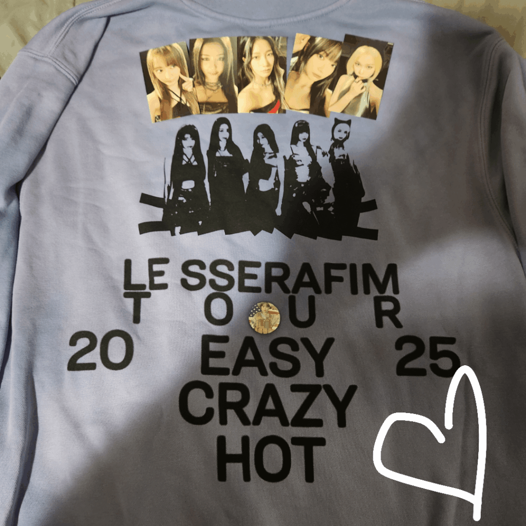 250914 - رسالة مفتوحة القلبية بعد حفل سان فرانسيسكو في Le Sserafim