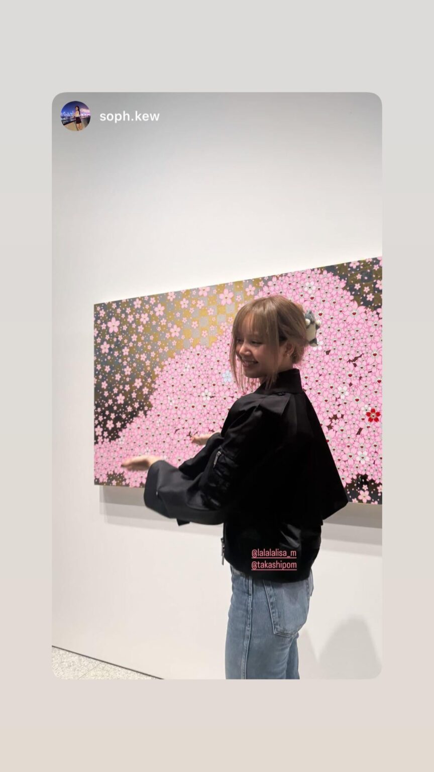 250902 Takashi Murakami IG Story Update W/ Lisa
