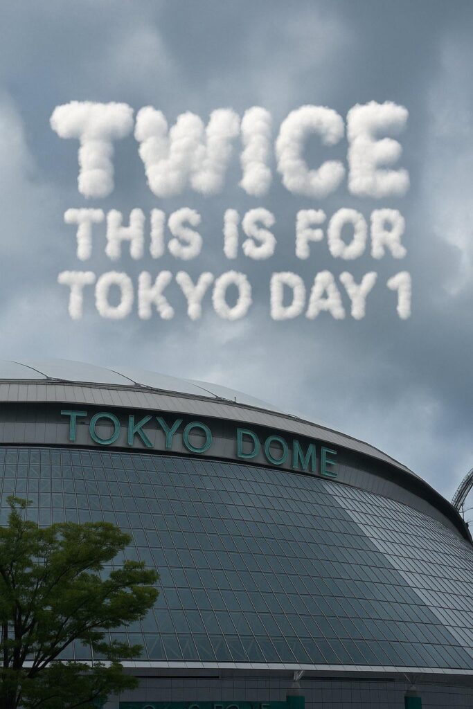 250916 Japan Twitter Update - مرتين  World Tour في Tokyo Dome Day 1