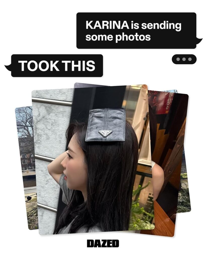 250922 تحديث Korea Instagram Dazed مع Karina