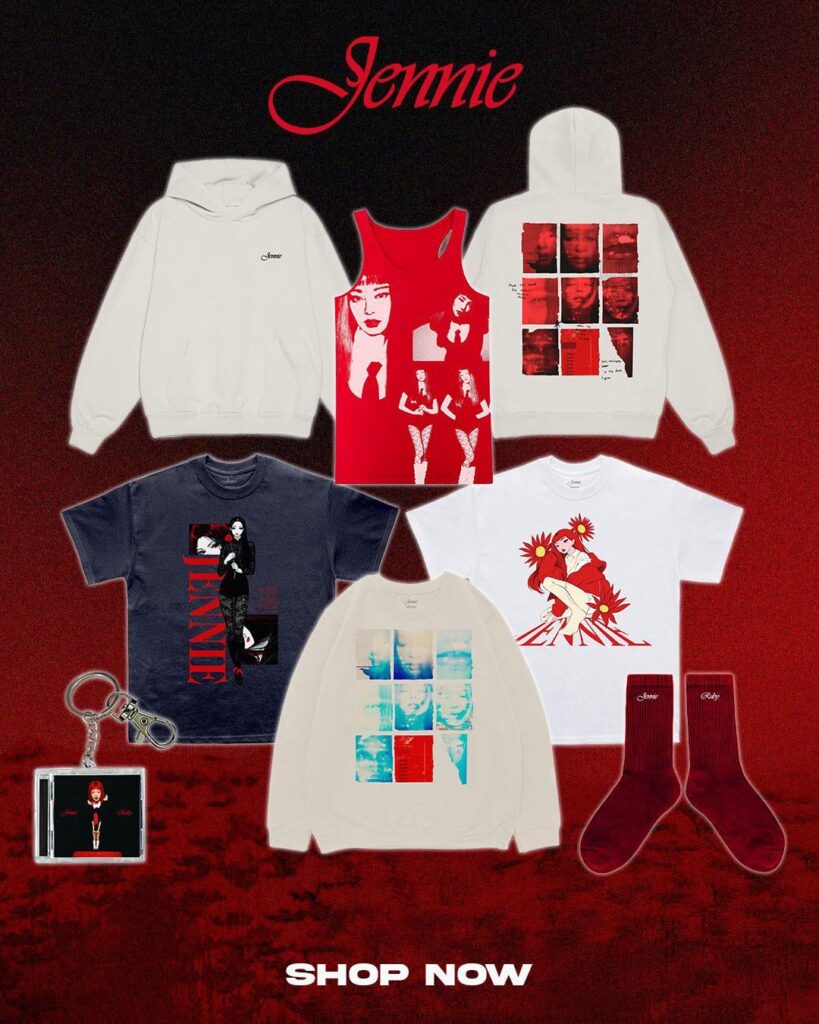 250911 Jennie New Merch متاحة للطلب المسبق!