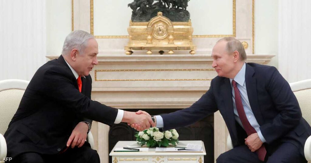 في محادثة هاتفية.. بوتين ونتنياهو "يتبادلان التهانئ"