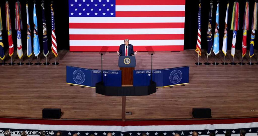 ترامب يعيد رسم الاستراتيجية العسكرية وسط سباق التسلح