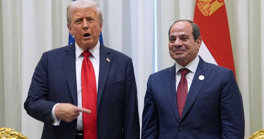 ترامب: أميركا مع السيسي دائما ترامب: أميركا مع السيسي دائما