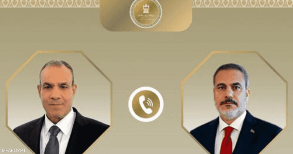 وزيرا خارجية مصر وتركيا يؤكدان على التنسيق في غزة وزيرا خارجية مصر وتركيا يؤكدان على التنسيق في غزة
