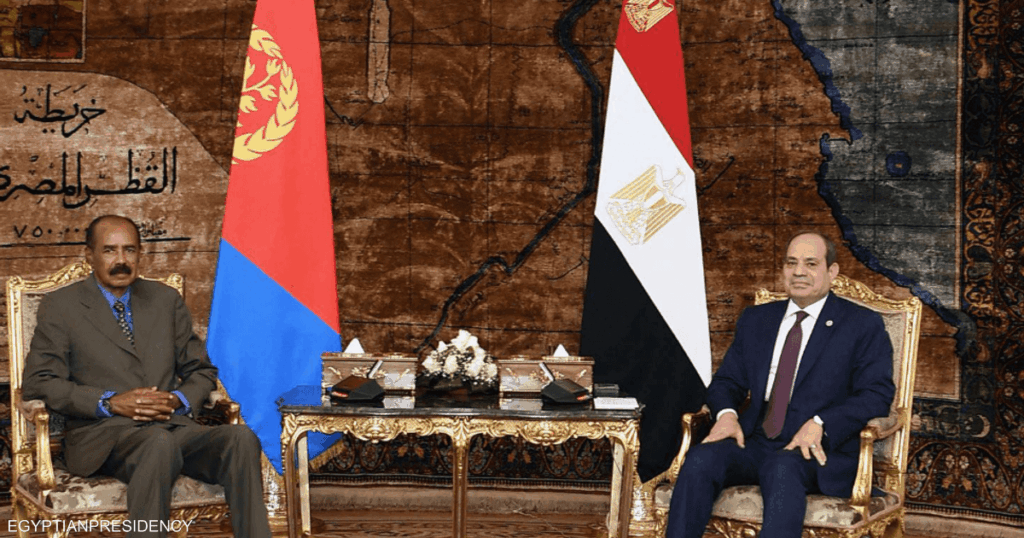 زيارة أفورقي للقاهرة.. 4 ملفات ساخنة خلال لقاء السيسي زيارة أفورقي للقاهرة.. 4 ملفات ساخنة خلال لقاء السيسي