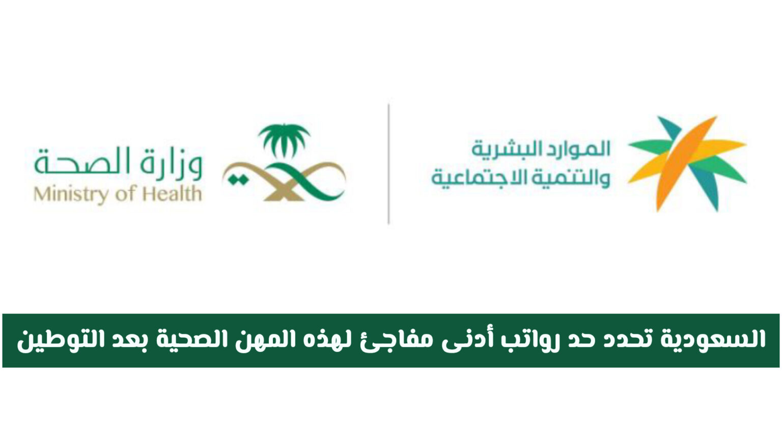 صدمة للوافدين .. الموارد البشرية السعودية تحدد رواتب مغرية لهذه المهن الصحية بعد قرار التوطين