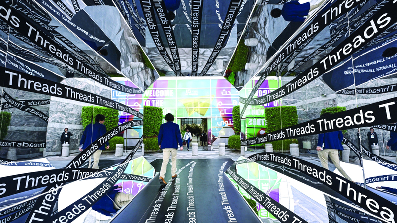 الإمارات من خلال مبادراتها النوعية ترسخ موقعها كمختبر ريادي لصناعة المحتوى الهادف ومركز للابتكار. تصوير: باتريك كاستيلو وأشوك فيرما