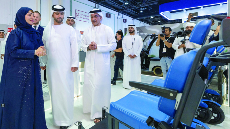 هدفنا أن تصبح دبي نموذجاً عـالـمـياً في دمج وتمكين أصحاب الهمم هدفنا أن تصبح دبي نموذجاً عـالـمـياً في دمج وتمكين أصحاب الهمم