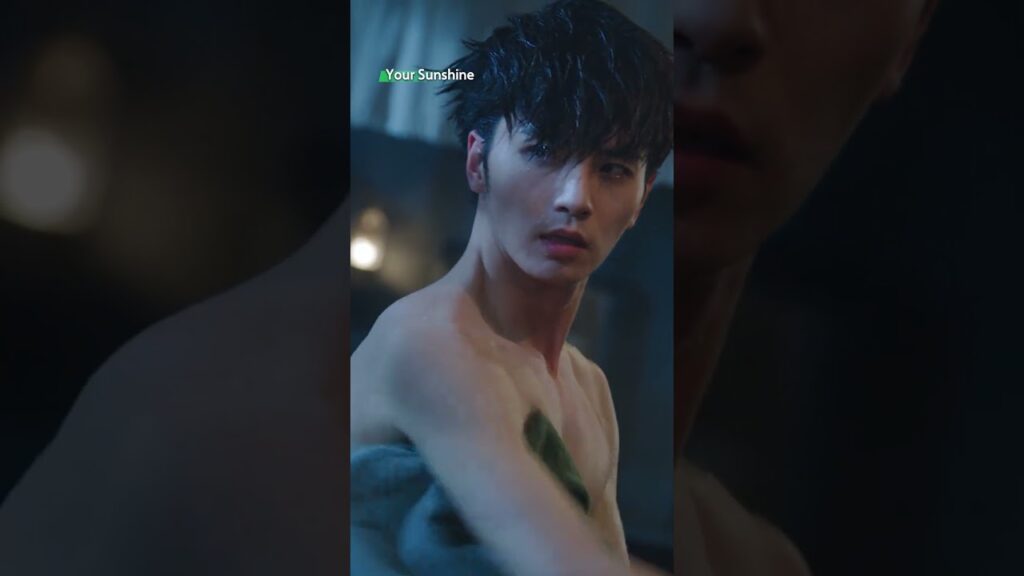 لم تتخيل أنها سترى هذا المشهد!🙈🚿شمس حياتك☀️ #yoursunshine #jiangzhinan #iqiyi #cdrama