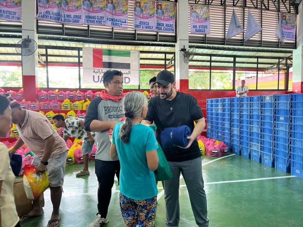 الإمارات تقدم مساعدات عاجلة لإغاثة المتضررين من زلزال الفلبين