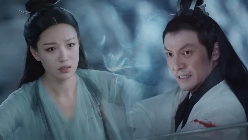 للقضاء على الشرير يطلب من حبيبته أن تحبسه وتتركه بمفرده وترحل ليعدها بأنه سيعود إليها💔مشهد "حب وقدر"