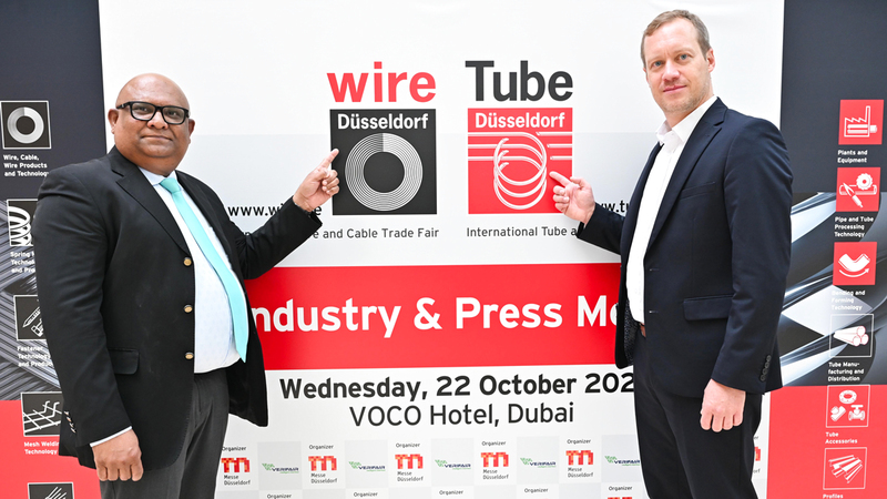 16 جهة عارضة من الإمارات تشارك في «واير» و«تيوب» 16 جهة عارضة من الإمارات تشارك في «واير» و«تيوب»