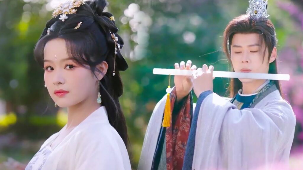 يعزف الامير لكنها تظهر امامه و تشتت تفكيره بجمالها❤️Tales of Palace Schemes