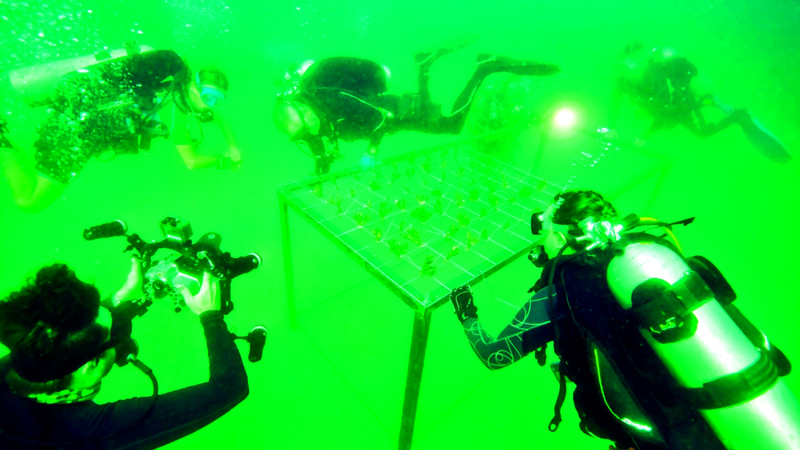 توظيف «التصوير الذكي» لإحياء الشعاب المرجانية المتضررة في الفجيرة توظيف «التصوير الذكي» لإحياء الشعاب المرجانية المتضررة في الفجيرة