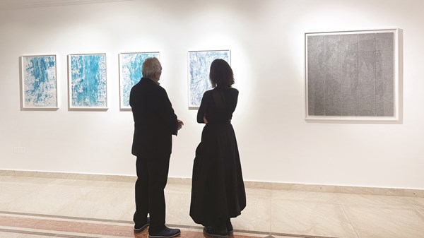 «انسجام بصري».. معرض ثنائي في «الثقافي الإيطالي»