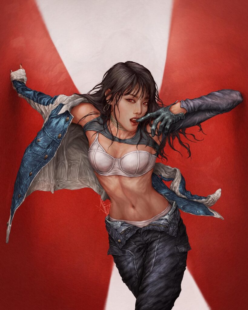 251007 - "مهووس" التوضيح/اللوحة الرقمية ميني (Vamkire C. Trannel - اسم مستعار للفنان)