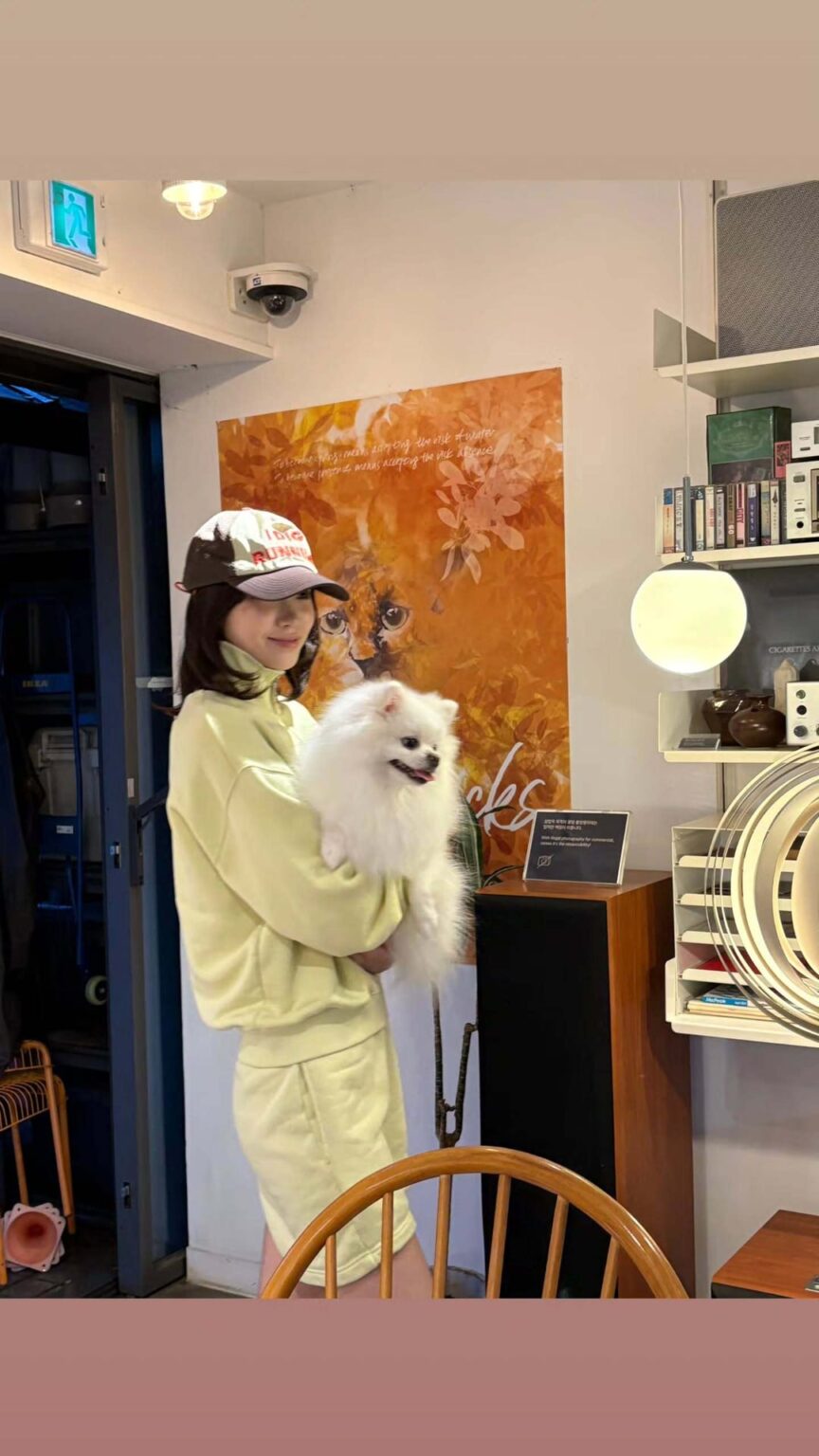 251007 Kim Chaewon Instagram Stories Update (feat. Shiro)