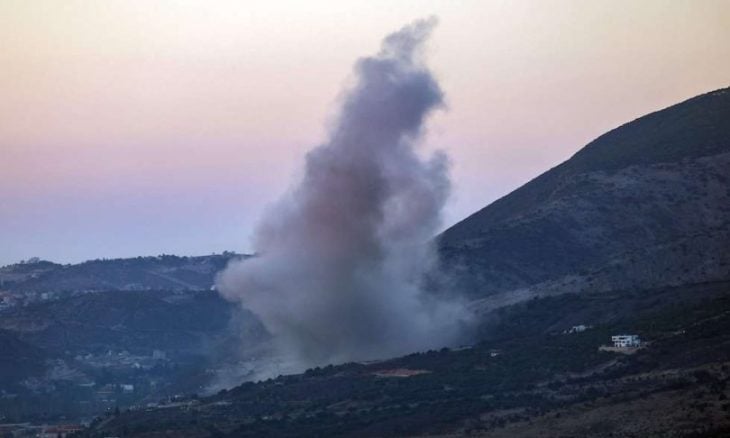 إصابة شخصين بغارة من مسيرة إسرائيلية على جنوب لبنان- (فيديو)