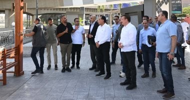 رئيس الوزراء يتفقد أعمال تطوير كورنيش شبين الكوم القديم ويفتتح الممشى السياحى