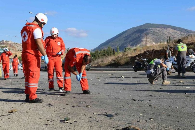 إصابات جراء غارة إسرائيلية على بلدة كفرا جنوب لبنان- (فيديو) إصابات جراء غارة إسرائيلية على بلدة كفرا جنوب لبنان- (فيديو)